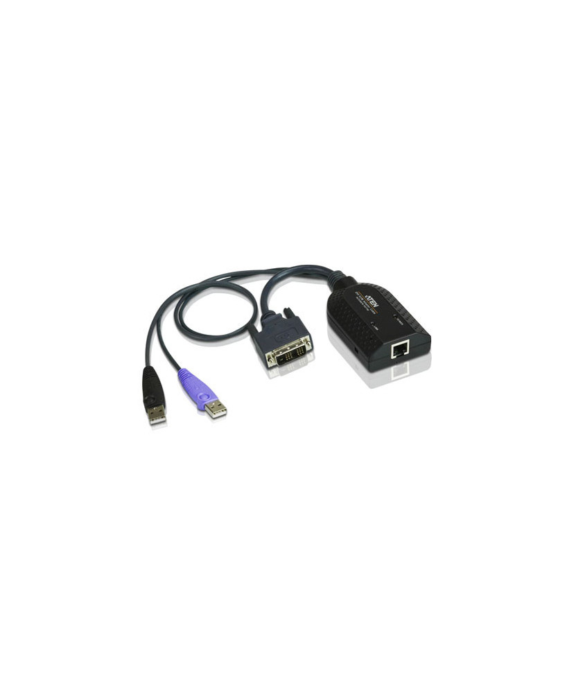 Buy Aten 250mm KVM Cable Adapter with RJ45 to DVI KA7166-AX