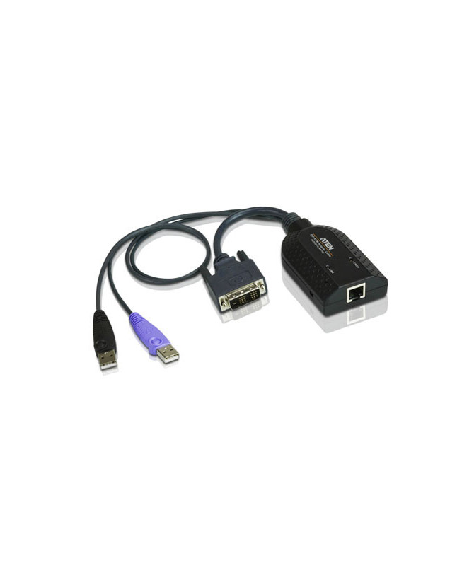 Buy Aten 250mm KVM Cable Adapter with RJ45 to DVI KA7166-AX