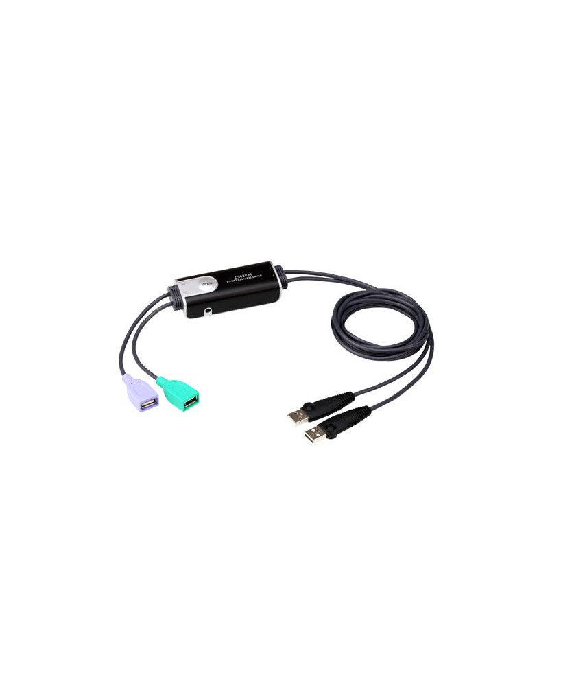 Buy Aten 2-Port USB Boundless Cable KM Switch CS62KM-AT