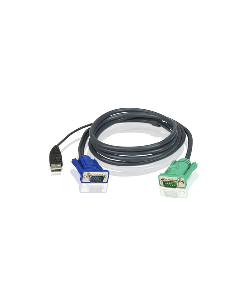 Buy Aten 1.8M USB KVM Cable with 3 in 1 SPHD 2L-5202U