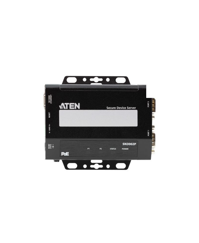 Buy Aten 2-Port RS-232 Secure Device Server with PoE SN3002P-AX