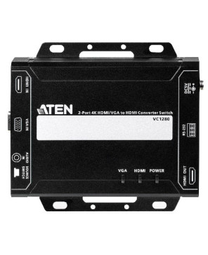 Buy Aten 2-Port 4K HDMI/VGA to HDMI Converter Switch VC1280-AT-U