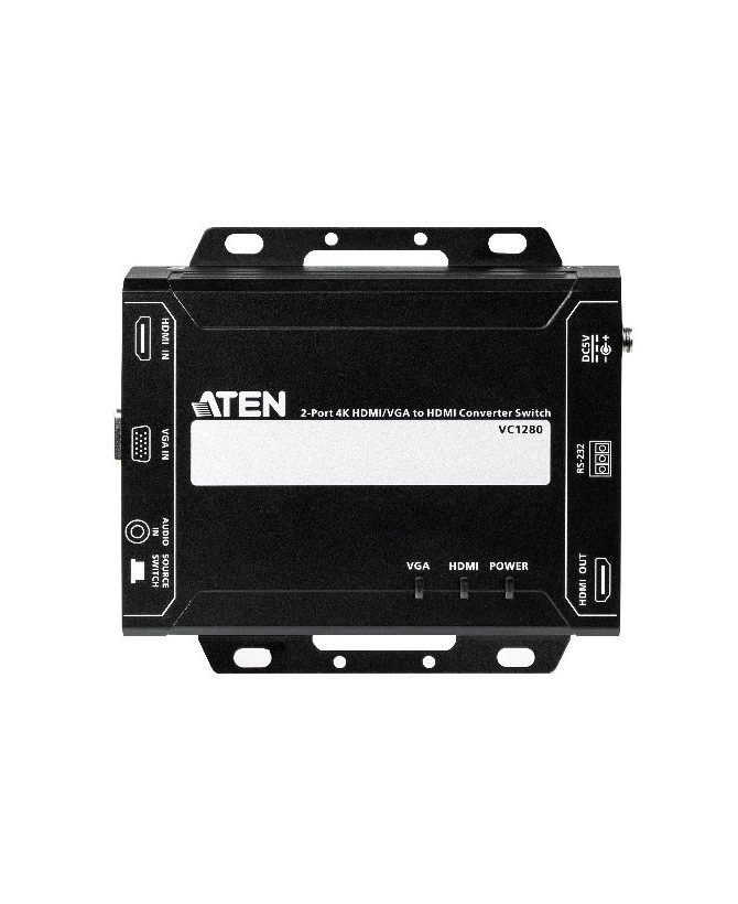 Buy Aten 2-Port 4K HDMI/VGA to HDMI Converter Switch VC1280-AT-U