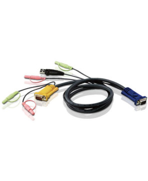 Buy Aten 1.8M USB KVM Cable with 3 in 1 SPHD and Audio 2L-5302U