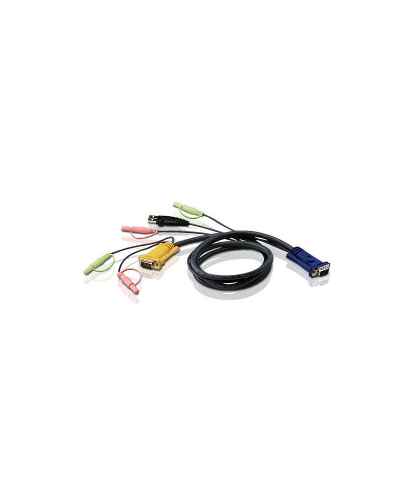 Buy Aten 1.8M USB KVM Cable with 3 in 1 SPHD and Audio 2L-5302U