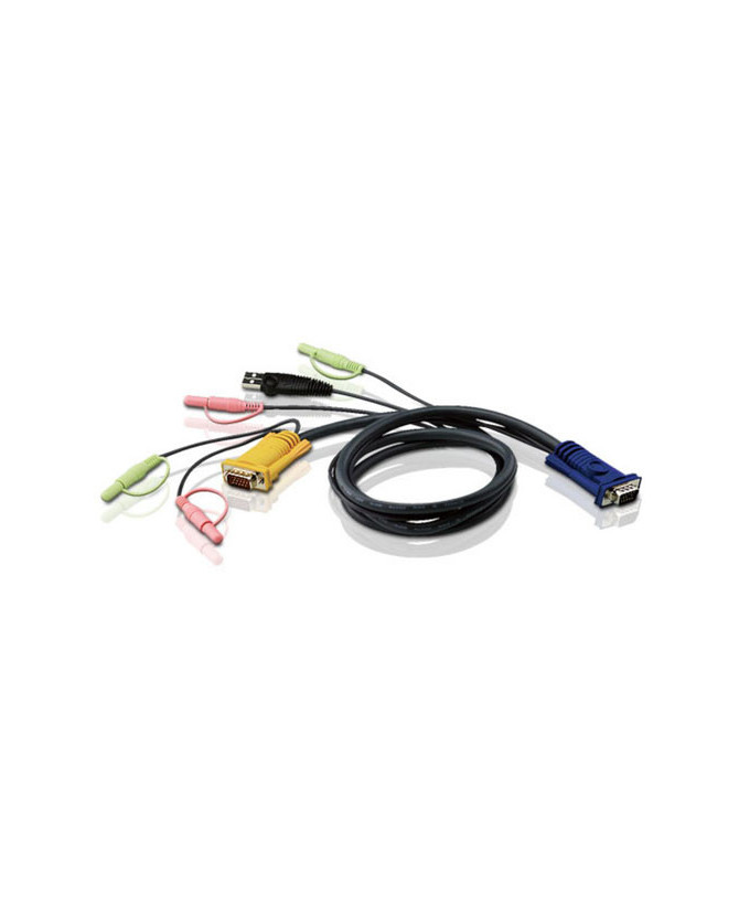 Buy Aten 1.8M USB KVM Cable with 3 in 1 SPHD and Audio 2L-5302U