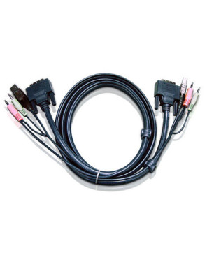 Buy Aten 1.8m USB DVI-D Single Link KVM Cable 2L-7D02U