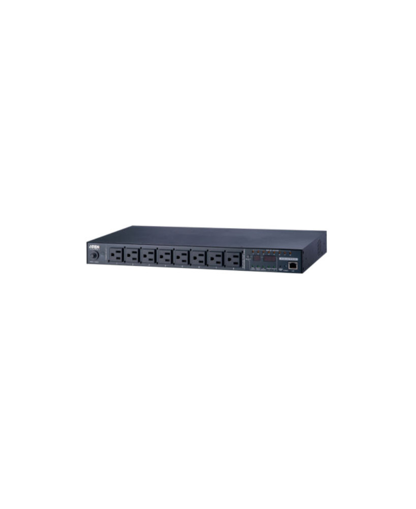 Buy Aten 8-Port 10A Eco Power Distribution Unit with Port Monitor PE8108G-ATA-G