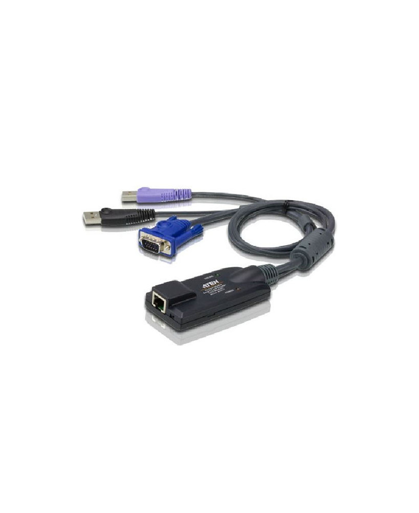 Buy Aten USB VGA Virtual Media KVM Adapter with Smart Card Support KA7177-AX