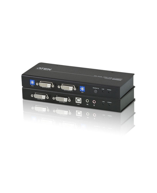 Buy Aten DVI Dual View KVM Extender with Audio CE604-AT-U 