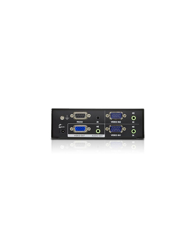 Buy Aten VanCryst 2 Port VGA Switch with Audio VS0201-AT-U