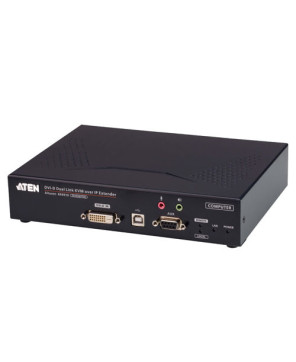 Buy Aten DVI Dual Link KVM over IP Transmitter with Dual DC Power KE6910T-AX-U