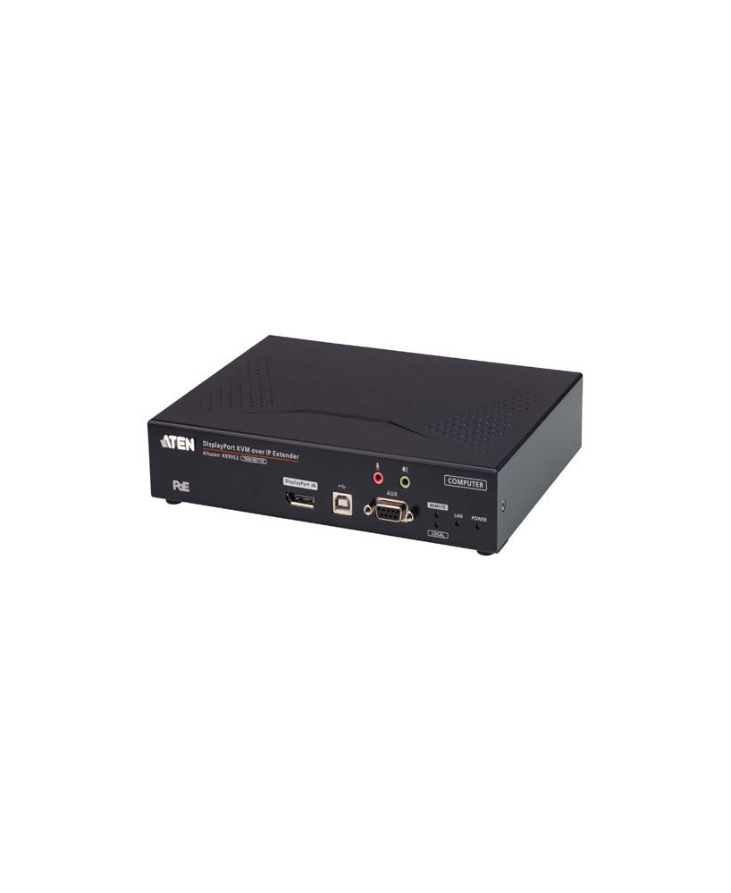 Buy Aten 4K DisplayPort Single Display KVM over IP Transmitter with PoE KE9952T-AX