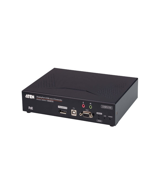 Buy Aten 4K DisplayPort Single Display KVM over IP Transmitter with PoE KE9952T-AX