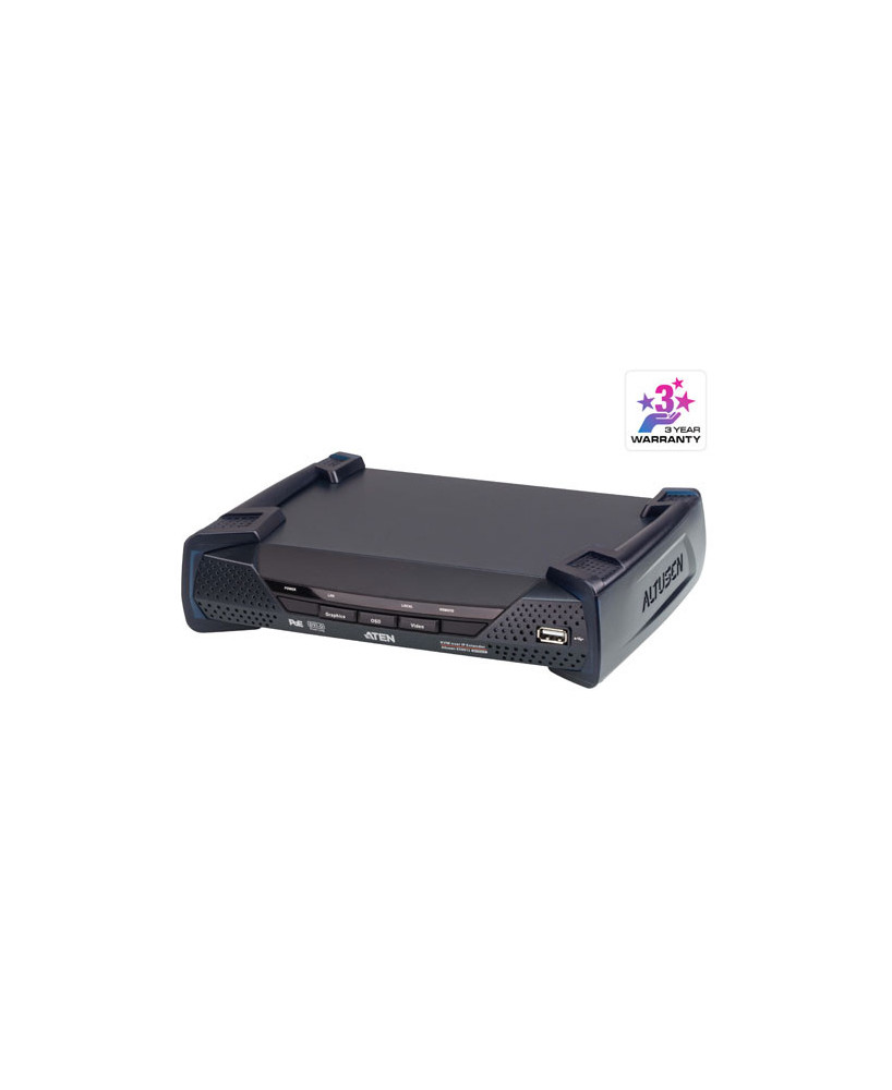 Buy Aten 2K DVI-D Dual Link KVM over IP Receiver with PoE KE6912R-AX