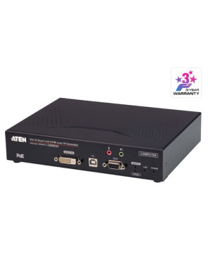 Buy Aten 2K DVI-D Dual Link KVM over IP Transmitter with PoE KE6912T-AX