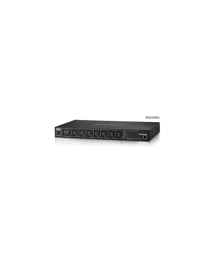 Buy Aten 16A 8-Port 1U Outlet-Metered & Switched eco PDU PE8208G-ATA-G