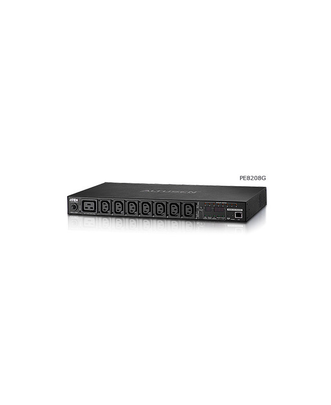 Buy Aten 16A 8-Port 1U Outlet-Metered & Switched eco PDU PE8208G-ATA-G