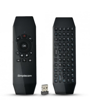 Buy Simplecom 2.4GHz Wireless Remote Air Mouse Keyboard with IR Learning RT150