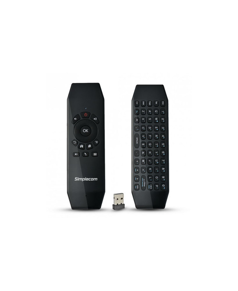 Buy Simplecom 2.4GHz Wireless Remote Air Mouse Keyboard with IR Learning RT150