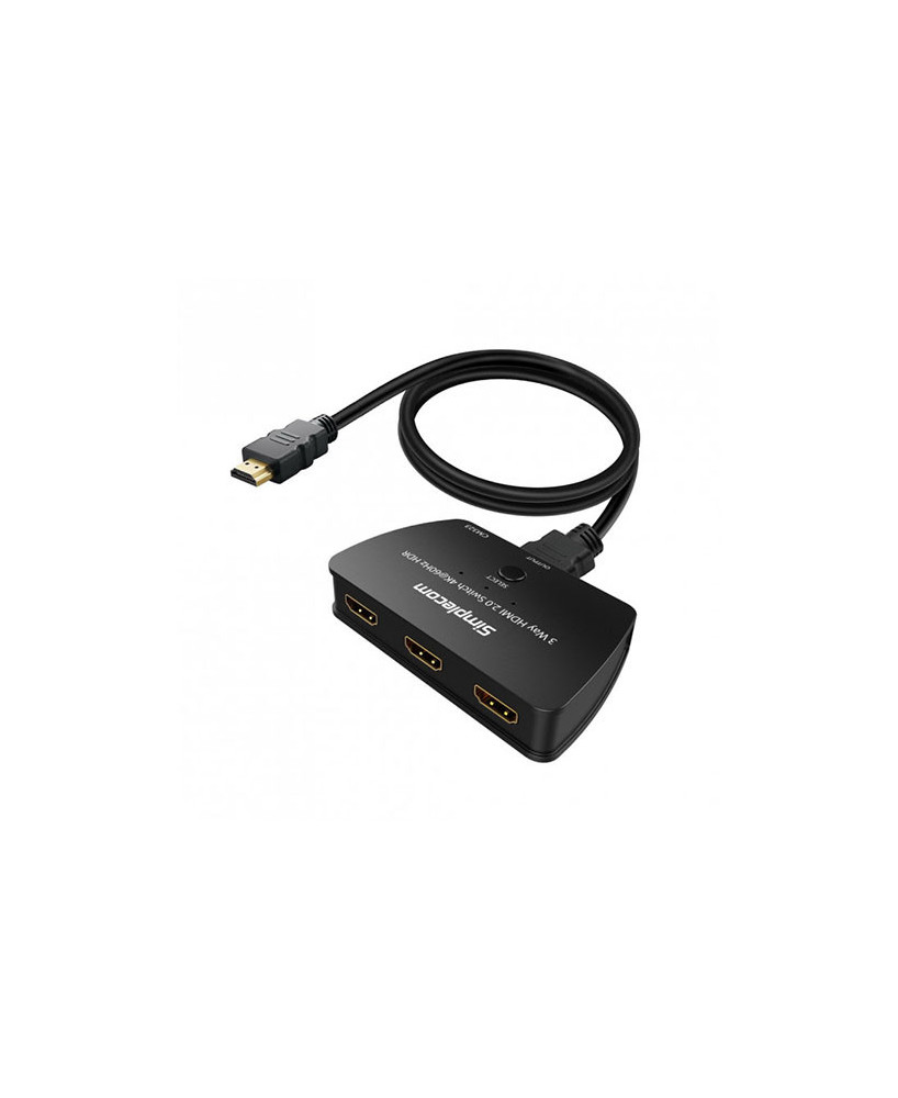 Buy Simplecom 3 Way HDMI 2.0 Switch CM323