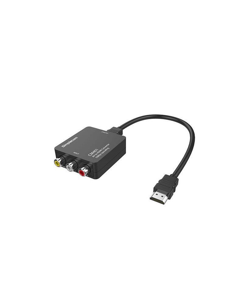 Buy Simplecom Composite AV CVBS 3RCA to HDMI Video Converter CM401