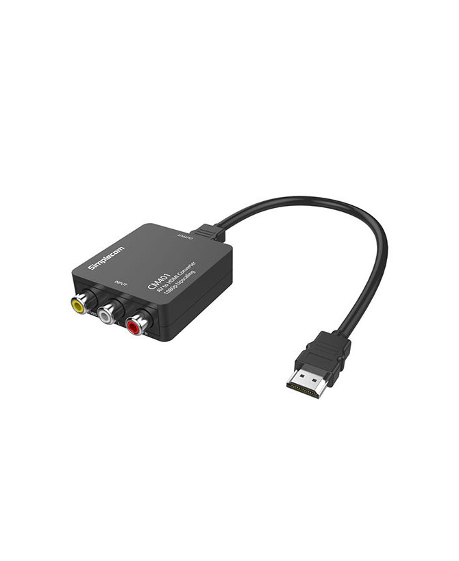 Buy Simplecom Composite AV CVBS 3RCA to HDMI Video Converter CM401