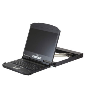 Buy Aten Ultra Short Depth Rackmount Dual Rail WideScreen LCD Console CL3800NW-ATA-AU