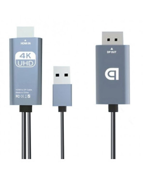 Buy Simplecom 2m 4K@60hz USB Powered HDMI to DisplayPort Active Converter Cable TH201 