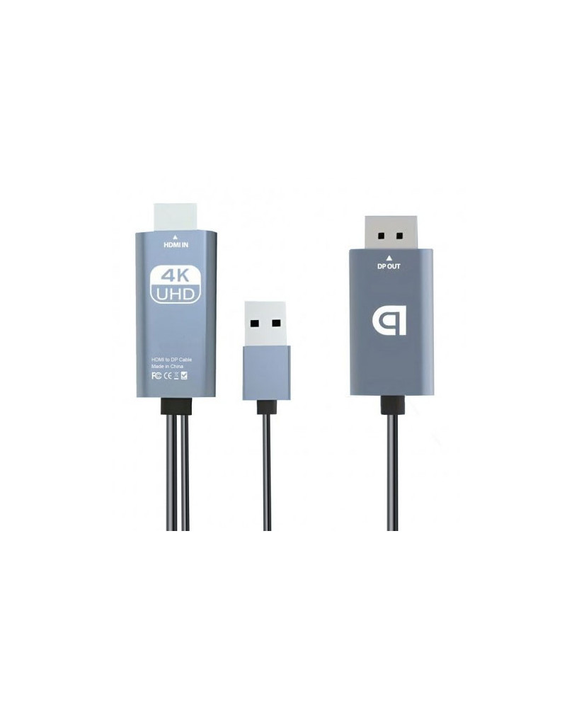 Buy Simplecom 2m 4K@60hz USB Powered HDMI to DisplayPort Active Converter Cable TH201 