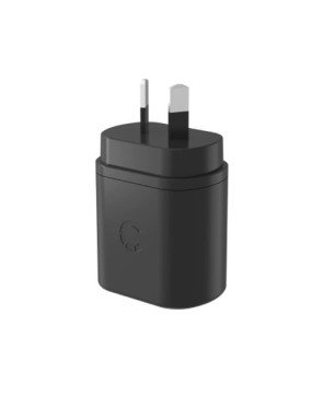 Cygnett PowerPlus 12W USB-A Dual Port Wall Charger in Black CY3672PDWLCH