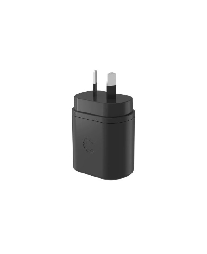 Cygnett PowerPlus 12W USB-A Dual Port Wall Charger in Black CY3672PDWLCH