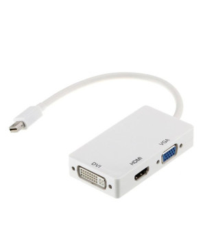 Buy Astrotek 3 in1 Thunderbolt Mini DP Display Port to HDMI DVI VGA Adapter Cable AT-MINIDP-3IN1 for MacBook Air-Pro