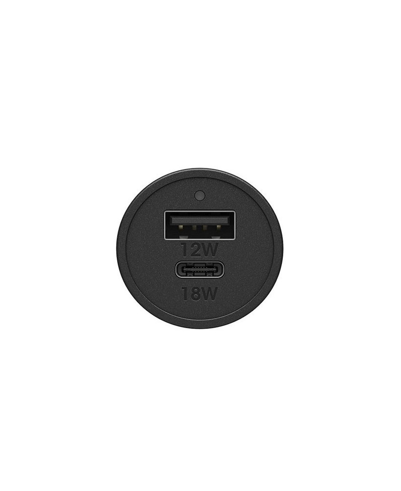 Buy OtterBox 30W USB-C and USB-A Fast Charge Dual Port Car Charger in Black Shimmer 78-52545