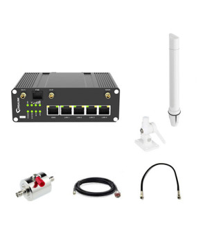 Milesight Voice and Data Marine Kit with Poynting 698-2700 4/7.5dBi LTE Antenna M2M-UR-00020