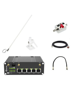 Milesight Voice and Data Marine Kit with Blackhawk 698-2700 7/10dBi LTE Antenna M2M-UR-00019