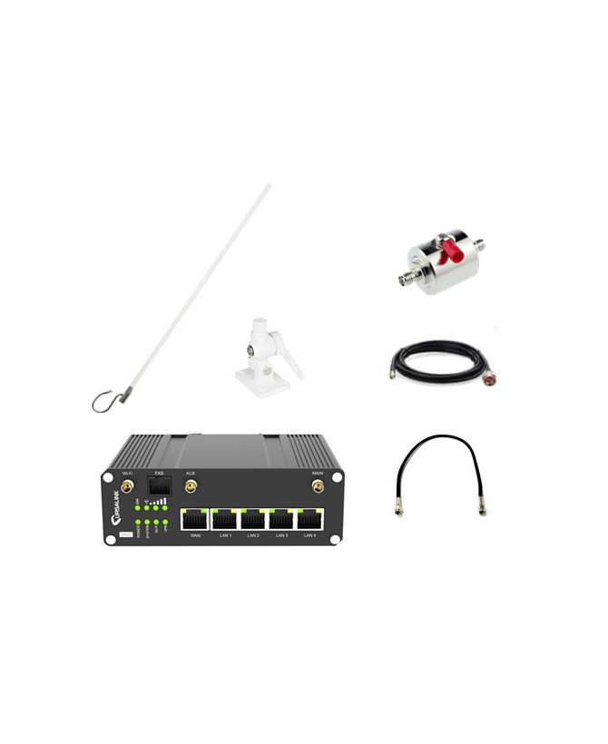 Milesight Voice and Data Marine Kit with Blackhawk 698-2700 7/10dBi LTE Antenna M2M-UR-00019