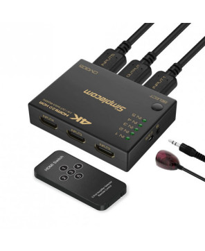 Buy Simplecom Ultra HD 5 Way HDMI Switch CM305 5 IN 1 Out Splitter 4K@60Hz