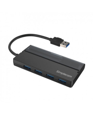 Buy Simplecom Portable 4 Port USB 3.2 Gen1 with Cable Storage CH329-BLK