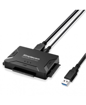 Buy Simplecom SA492 USB 3.0 to 2.5", 3.5", 5.25" SATA IDE Adapter with Power Supply