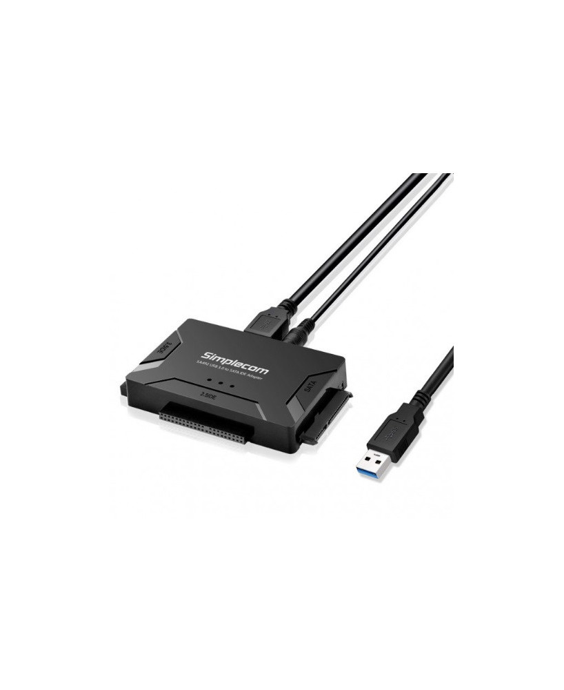 Buy Simplecom SA492 USB 3.0 to 2.5", 3.5", 5.25" SATA IDE Adapter with Power Supply