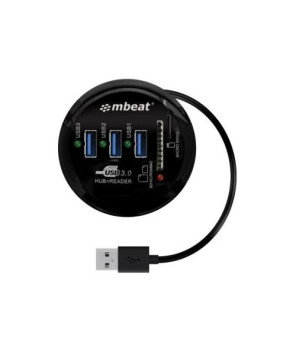 Buy mBeat HCR518 Portable USB 3.0 Hub and Card Reader