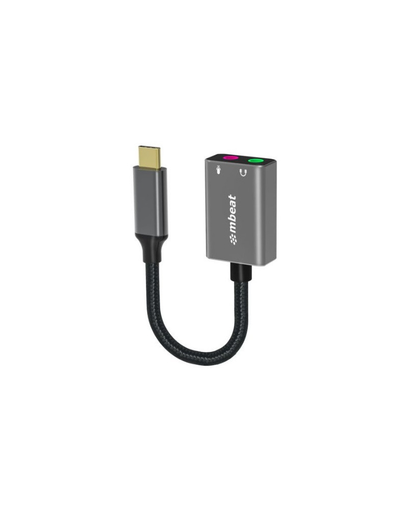 Buy mBeat Elite USB-C to 3.5mm Audio and Microphone Adapter MB-XAD-CAXM for Computers, Tablets and Smartphones