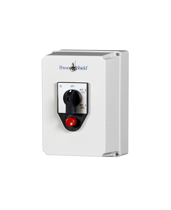 Buy PowerShield External Push Button Maintenance Bypass Switch PS1MBSWPB10K for 10kVA UPS