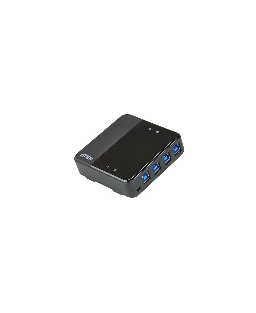 Buy Aten 4x4 USB 3.2 Gen1 Peripheral Sharing Switch with USB 3.2 Gen 1 Type-B to Type-C Cable US3344-AT