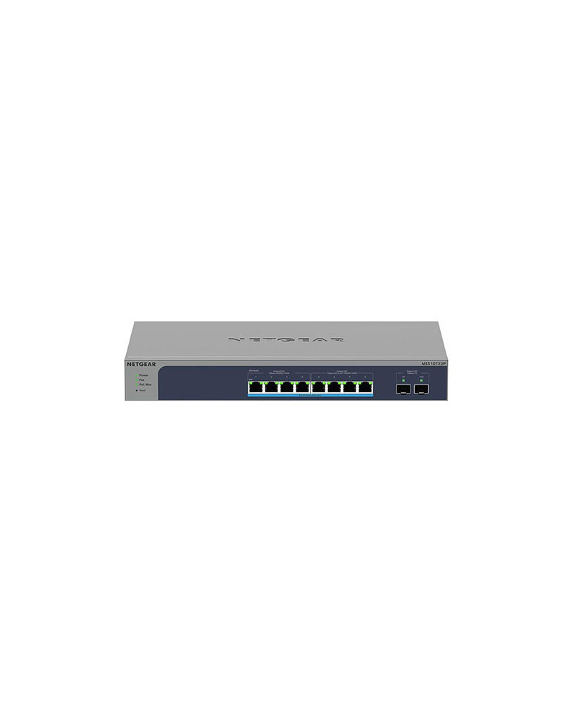 Buy NetGear 8-Port Multi-Gigabit/10G Ethernet Ultra60 PoE++ Smart Switch with 2 SFP+ Ports MS510TXUP-100AJS