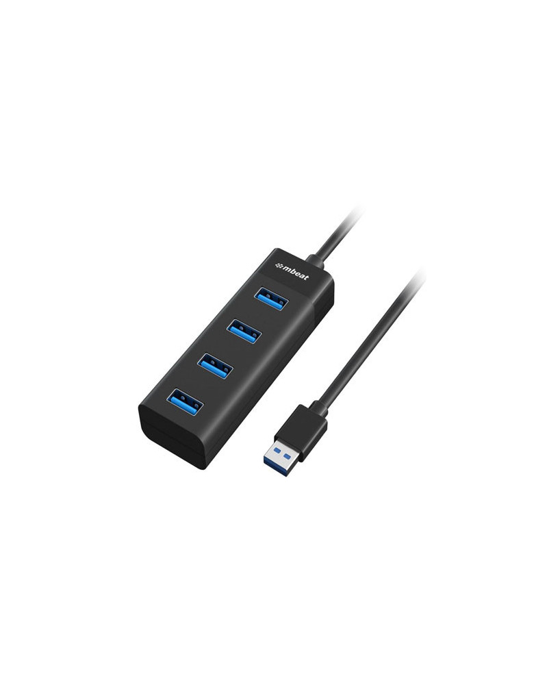 Buy mbeat 4-Port USB 3.0 Hub in Black MB-U3H-4K