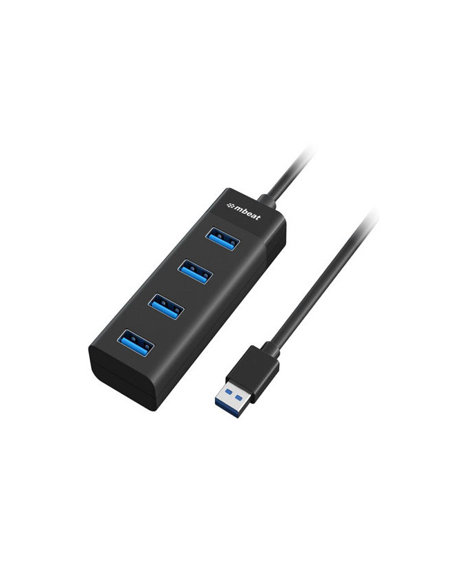 Buy mbeat 4-Port USB 3.0 Hub in Black MB-U3H-4K