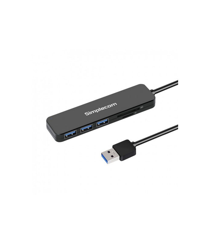 Buy Simplecom CH365 SuperSpeed 3 Port USB 3.0 Gen 1 Hub with SD MicroSD Card Reader CH365