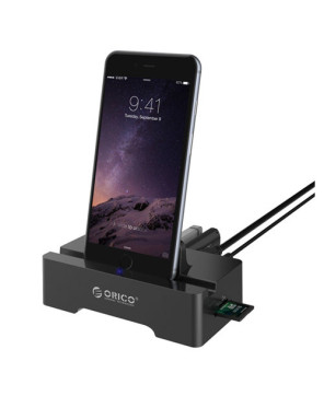 Buy Orico 3 Port USB2.0 Docking Station with 2 Charging Ports ORICO HSC2-TS-BK